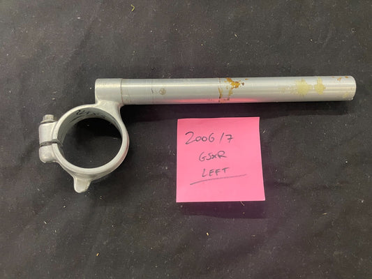2006 2007 SUZUKI GSXR 600 GSXR600 Left Clip On Handlebar OEM #0125