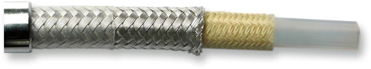 MAGNUM SHIELDING E-Z Braided Single Disc Front Brake Line 180/90° 43" #0206
