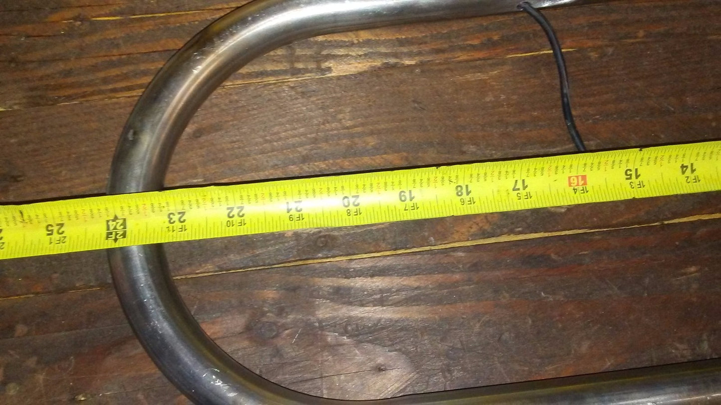 Cafe Racer Street  honda cb 350 seat Frame Loop Hoop 8' width 1' tube 24" lenght