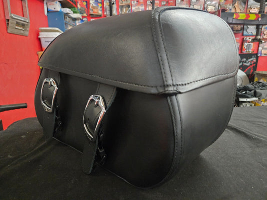 HONDA MOTORCYCLE SHADOW VTX MODELS LEATHER SADDELBAGS KIT 08L56-MEG-100B #0364