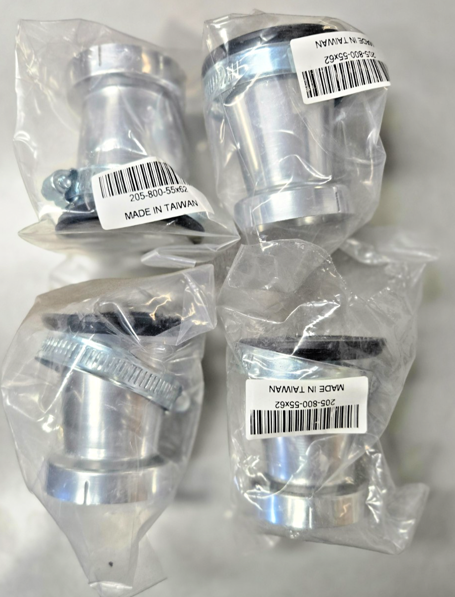 4x Velocity Stack 55mm x 62mm Intake Mesh Racing Carburetor Air Filter #0726