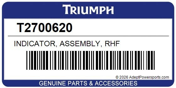 Triumph Genuine Turn Signals thunderbid sport #0627 no gem