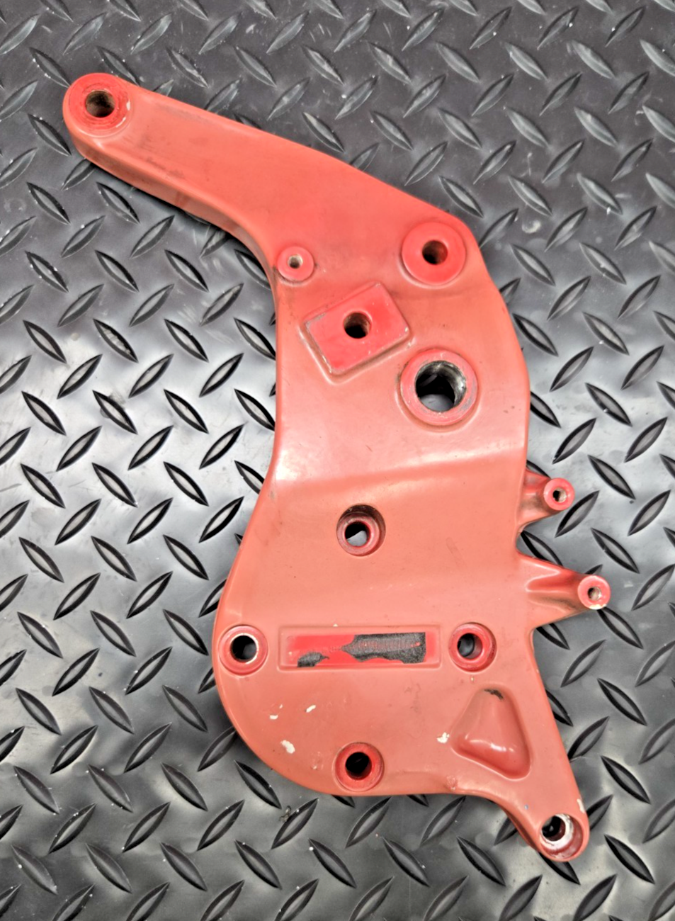 Moto Guzzi V11 Le Mans  2000 front right foot rest peg mount bracket #0529
