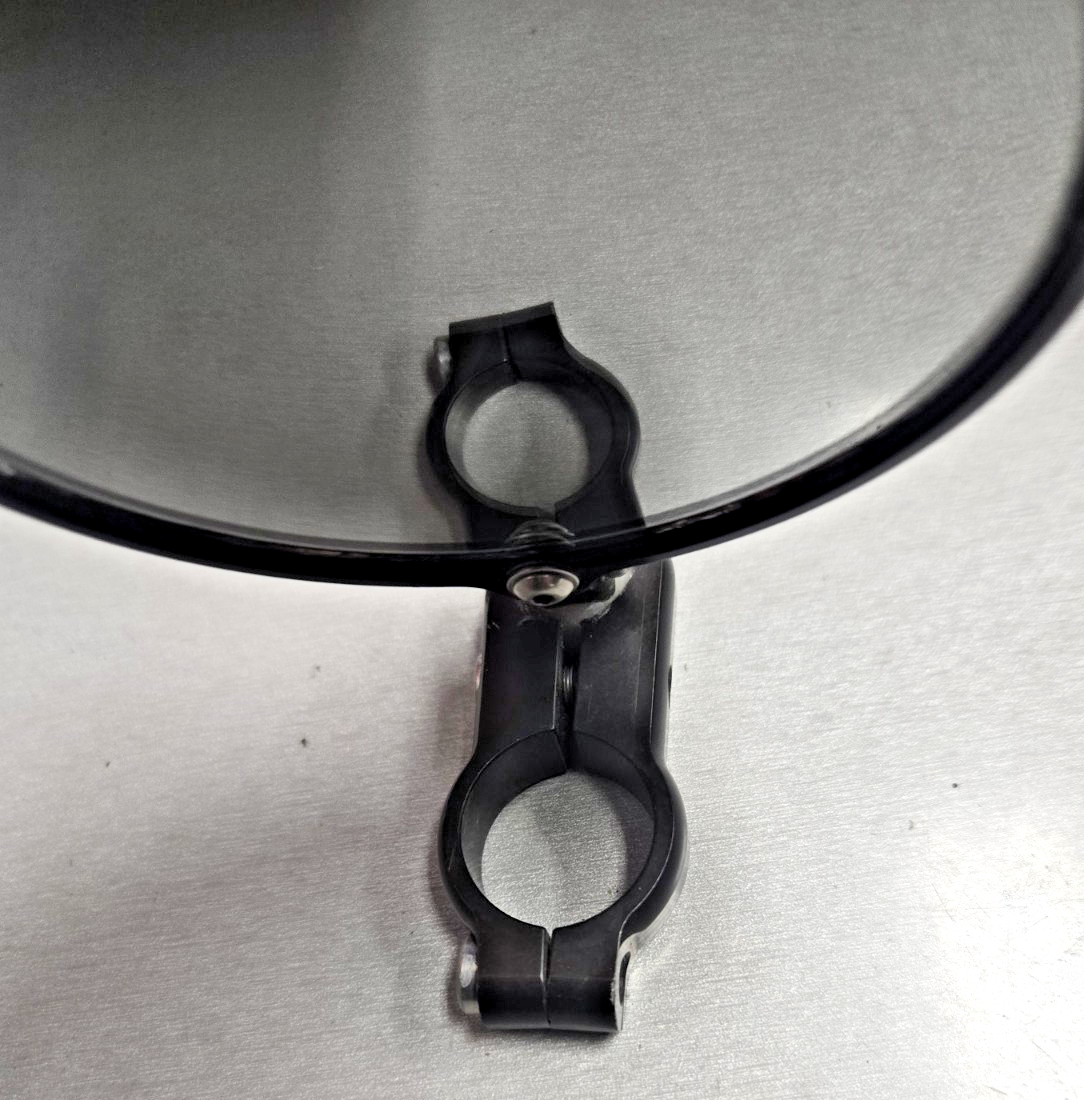 CRG END BAR Round Rearview Mirror CAFE RACER  #0681