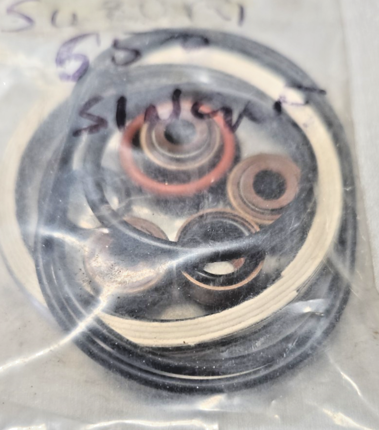 Suzuki LS650 LS 650 Savage Valve Seals o-rings exhaust gasket  #1104