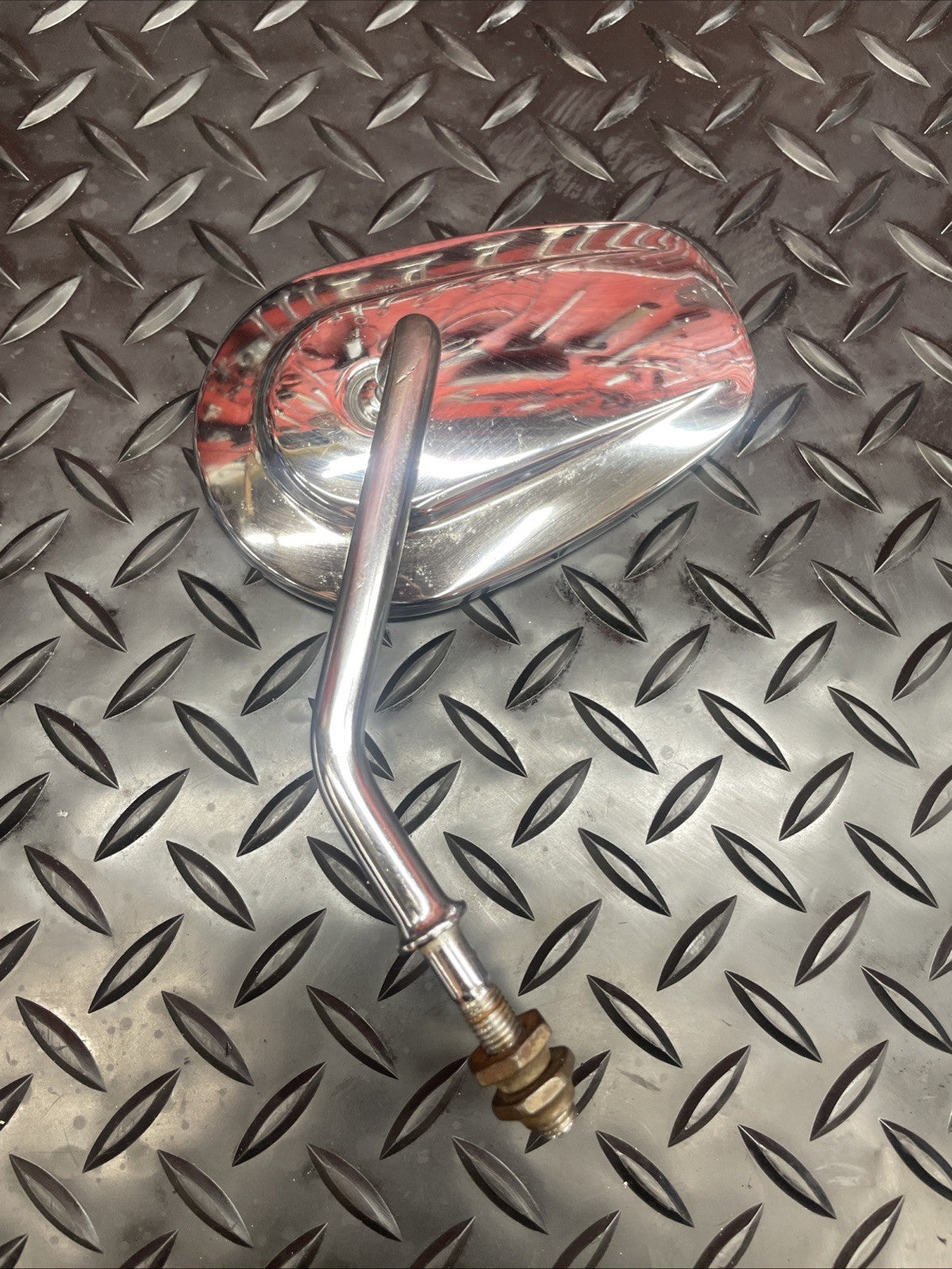 Harley Davidson Sportster Chrome OEM Left Mirror XL 883 1200  #0734
