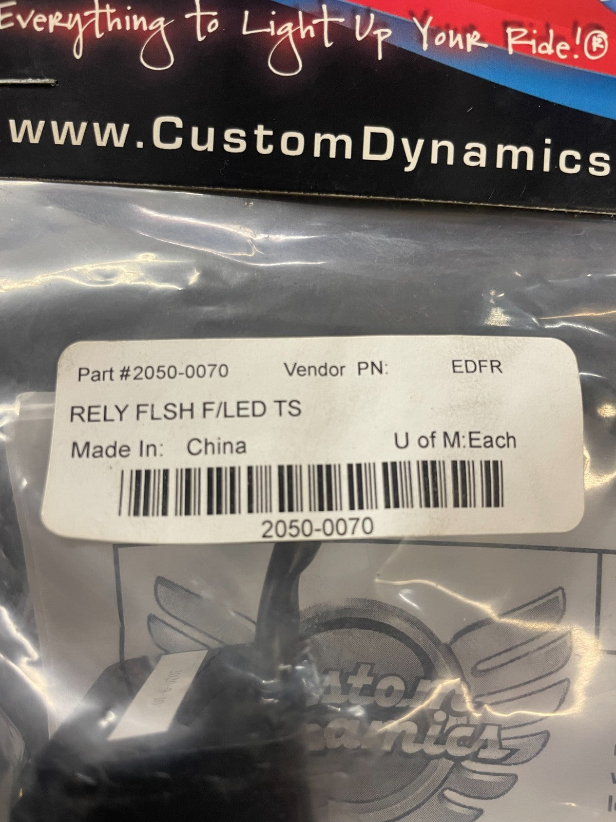 Custom Dynamics Standard DOT Flasher 2050-0070  #0294