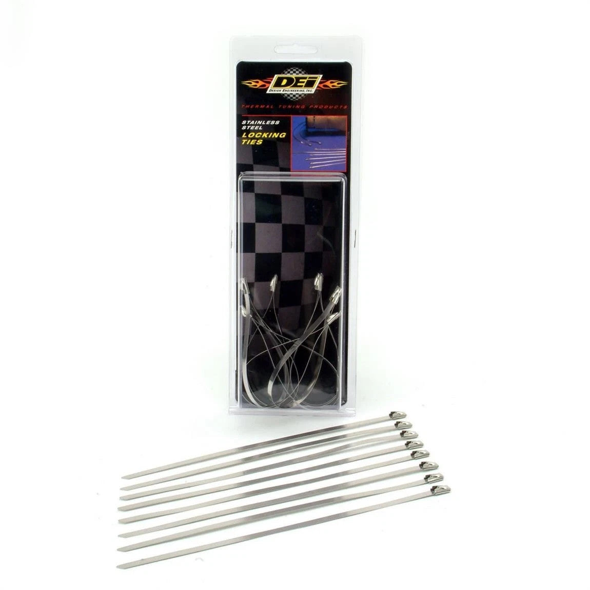 DEi 010201 8 Inch Stainless Steel Locking Ties, 8 Pack NOS  #0538