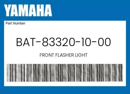 Yamaha XSR700 Genuine Front Flasher Light - Bat-83320-10-00  #0563