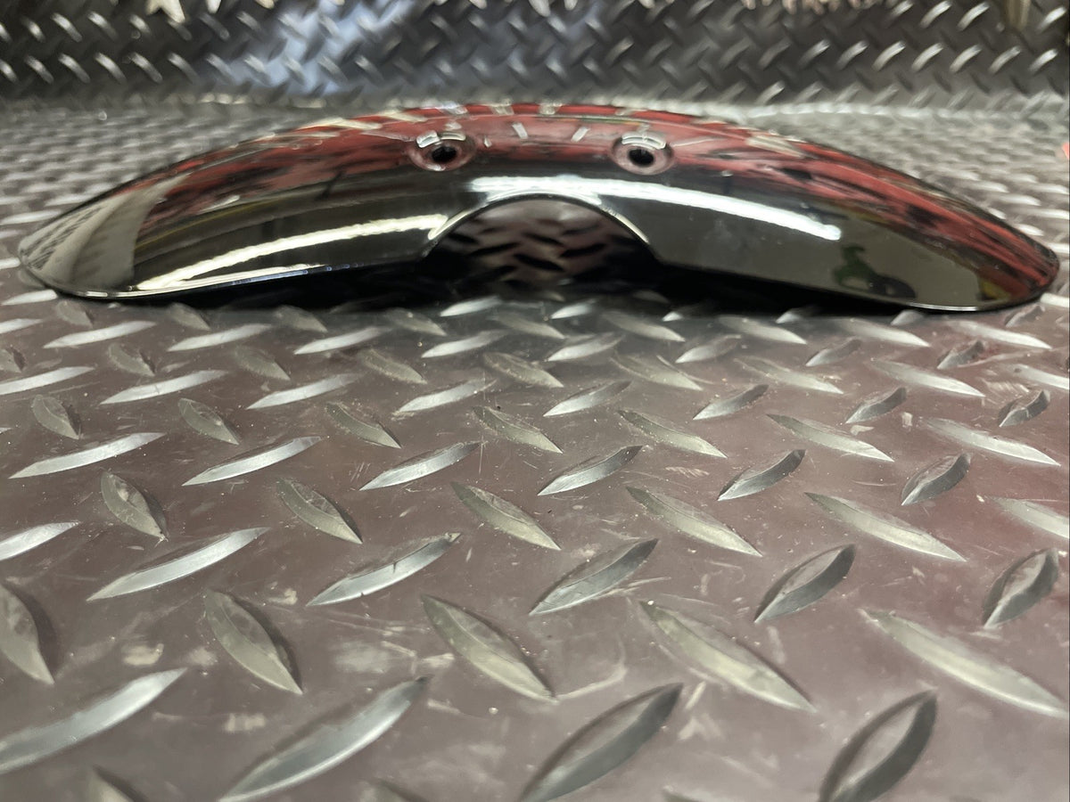 Cafe Racer Style Front Fender Short Mudguard Black 13.25” Length   #1191