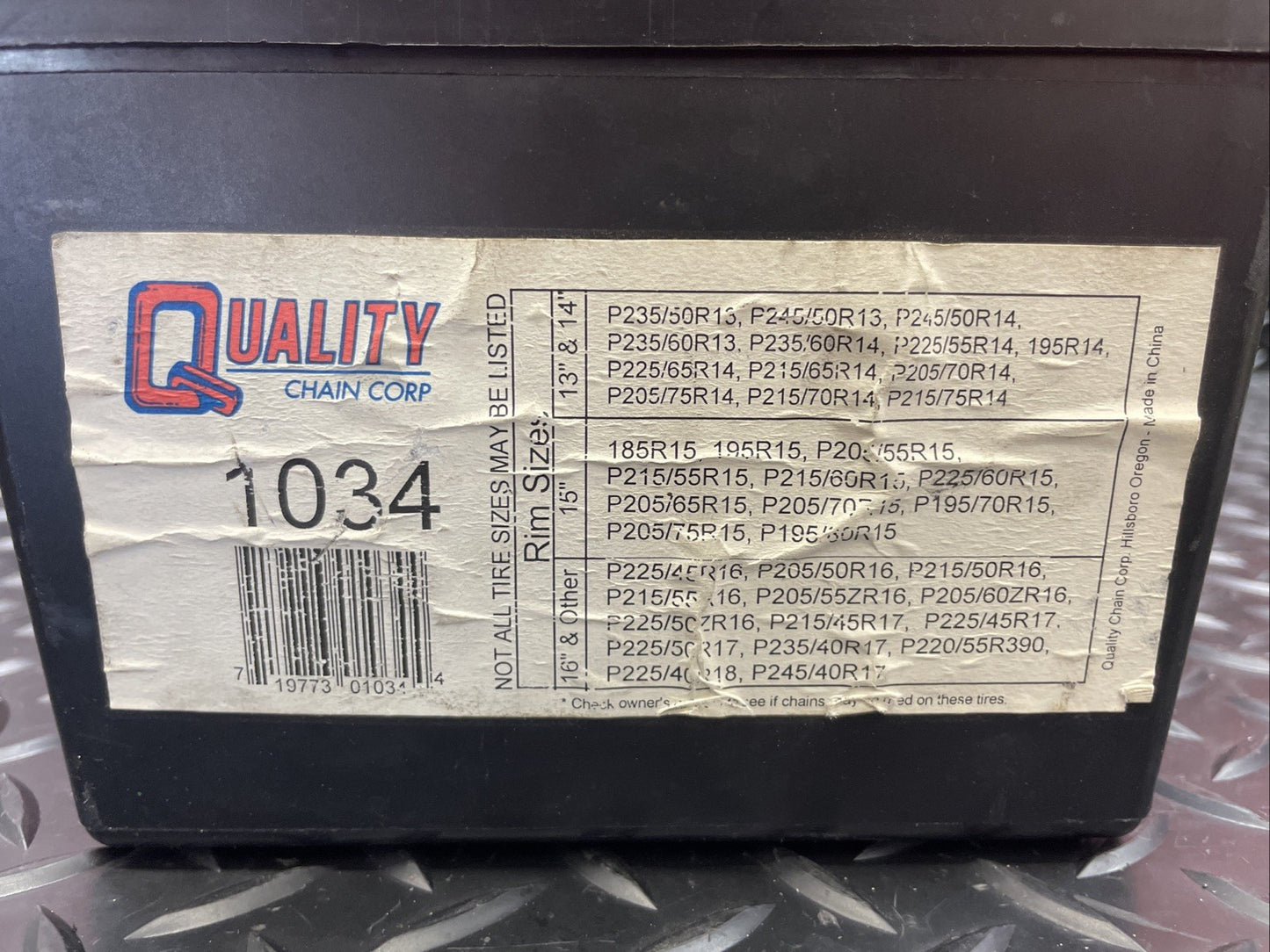 Cobra Cable Chains - Tire Chains 13” To 18”  1034  #0960