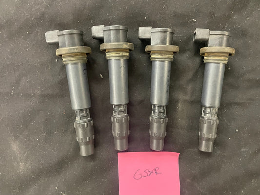 1X 2006 - 2007 SUZUKI GSXR 600 OEM IGNITION COILS COIL  129700-4800  #0122