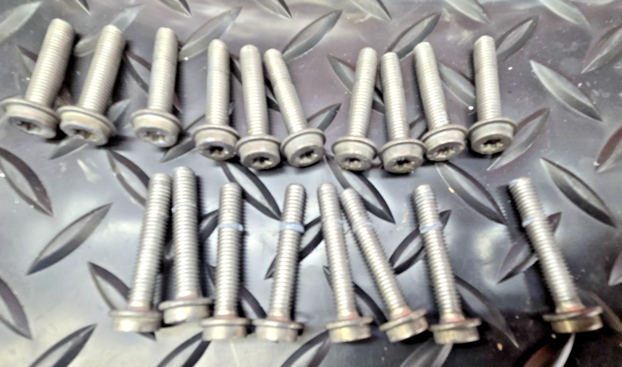 1X BMW S1000RR XR ISA screw M6X30 11148563763  M6x35 11147724485 SOLD EACH #0803