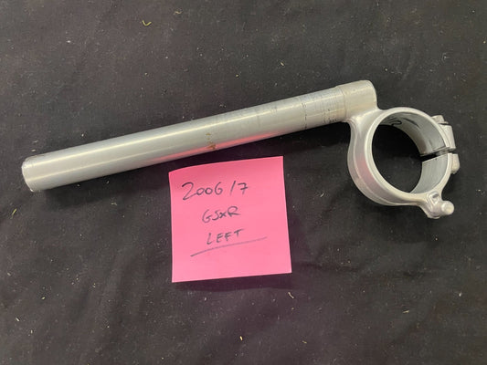 2006 2007 SUZUKI GSXR 600 GSXR600 Left Clip On Handlebar OEM  #0125