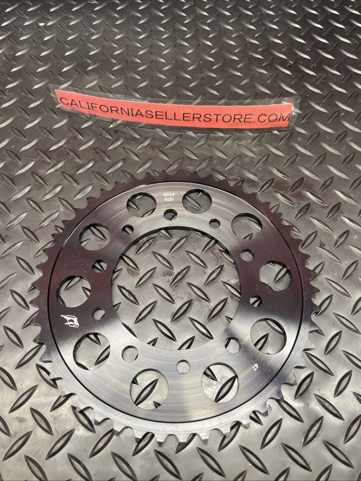 Yamaha R6 2001 DRIVEN RACING Aluminum Rear Sprocket 5014-520-47T  #0809