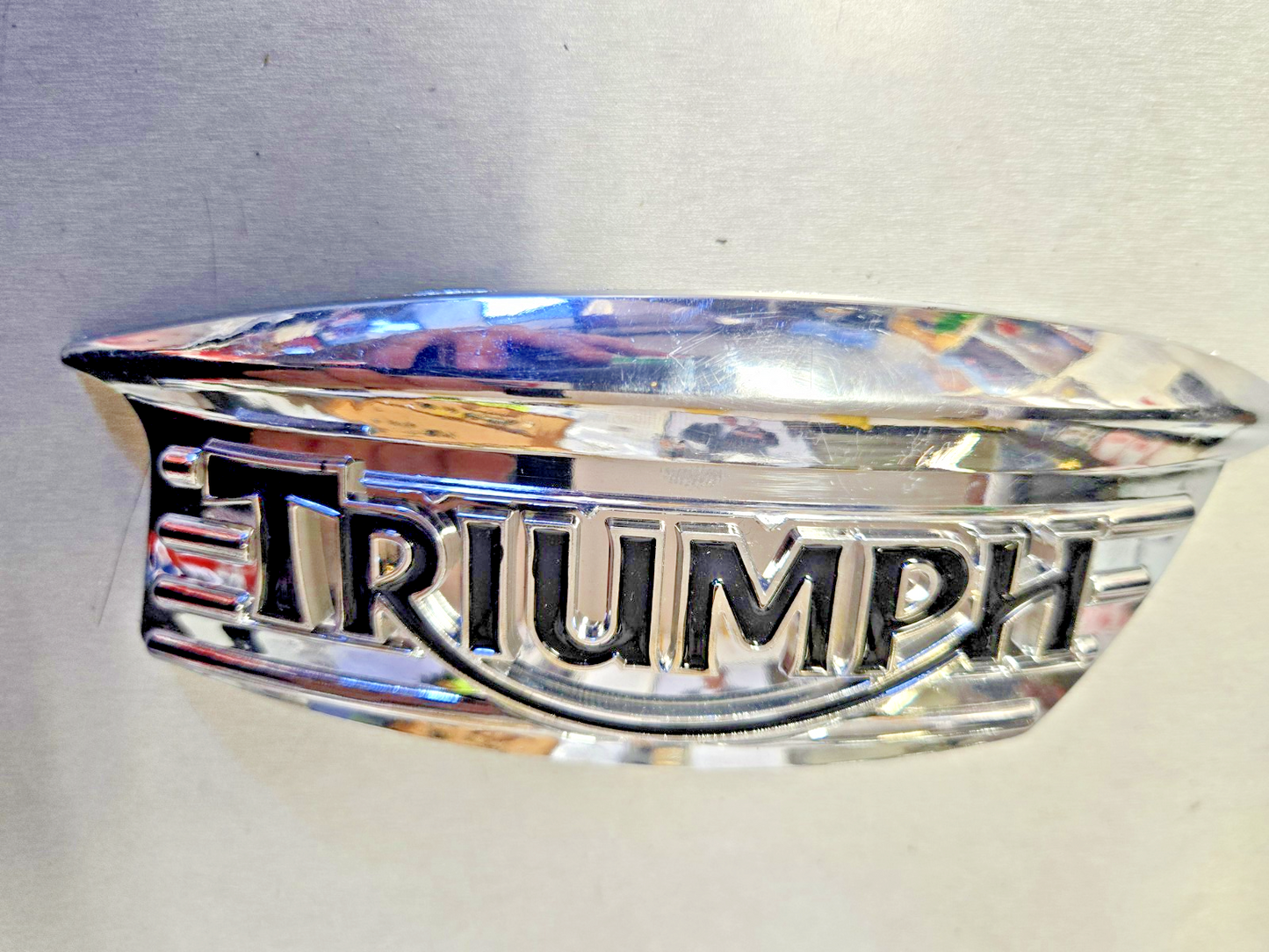 2009 - 2016 Triumph Thruxton 900 RIGHT Side Fuel Tank Badge reproduction #0716