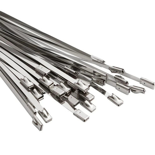 20 x Stainless Steel Heavy Duty Cable ties  8mm x 300mm #0550