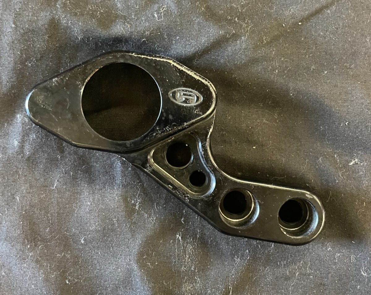 Ignition Key Bracket Triumph Bonneville T100 SE NO HARDWARE  #0062