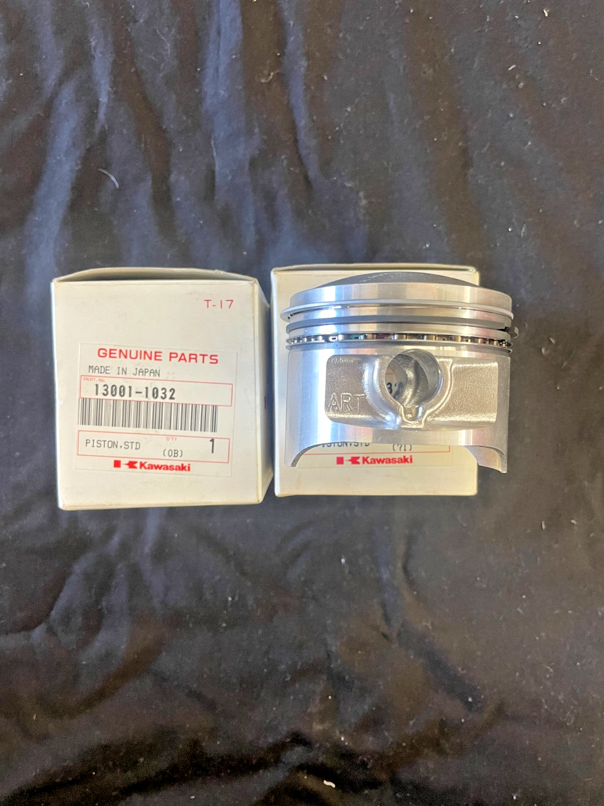 2 X Kawasaki Z440 A1-A4 D1-D5 13001-1032 Piston Kits (2) +0.50mm / 68.00mm #0140