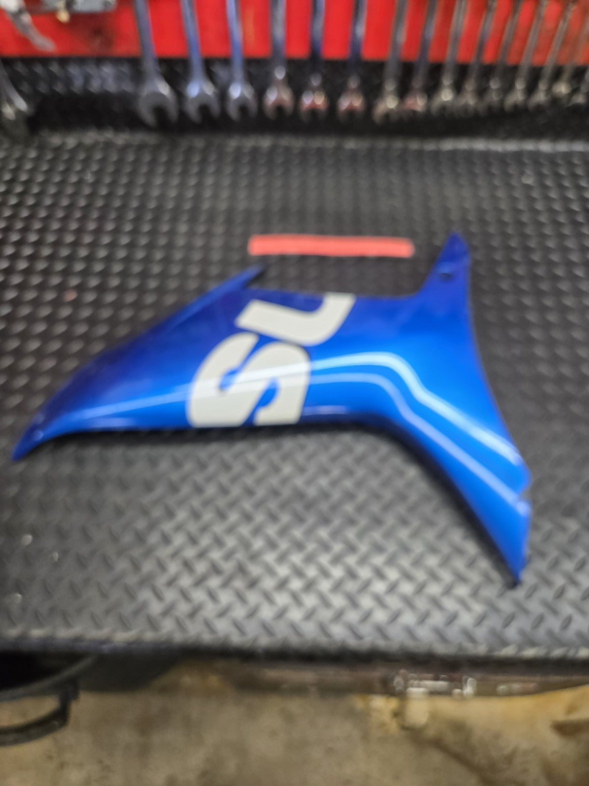 2011-2026 Suzuki GSX-R600 GSX-R750 Left Mid Fairing Blue  94482-14J0 #0870