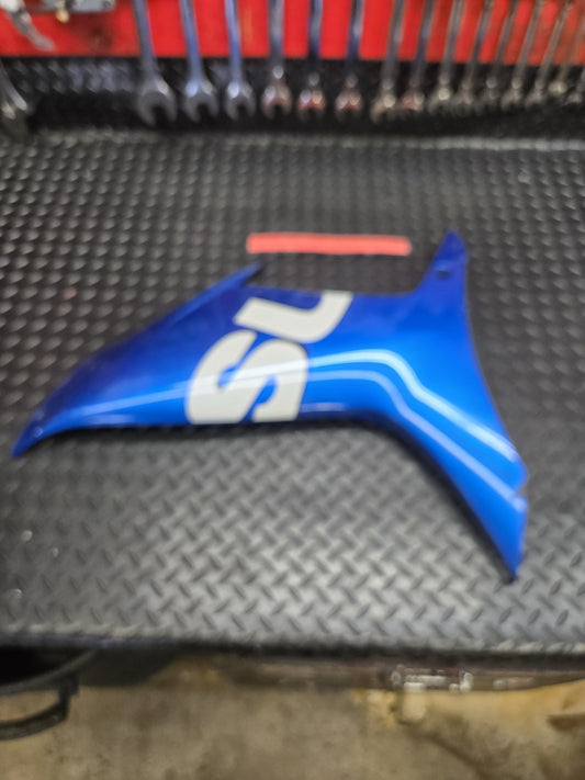 2011-2026 Suzuki GSX-R600 GSX-R750 Left Mid Fairing Blue  94482-14J0 #0870
