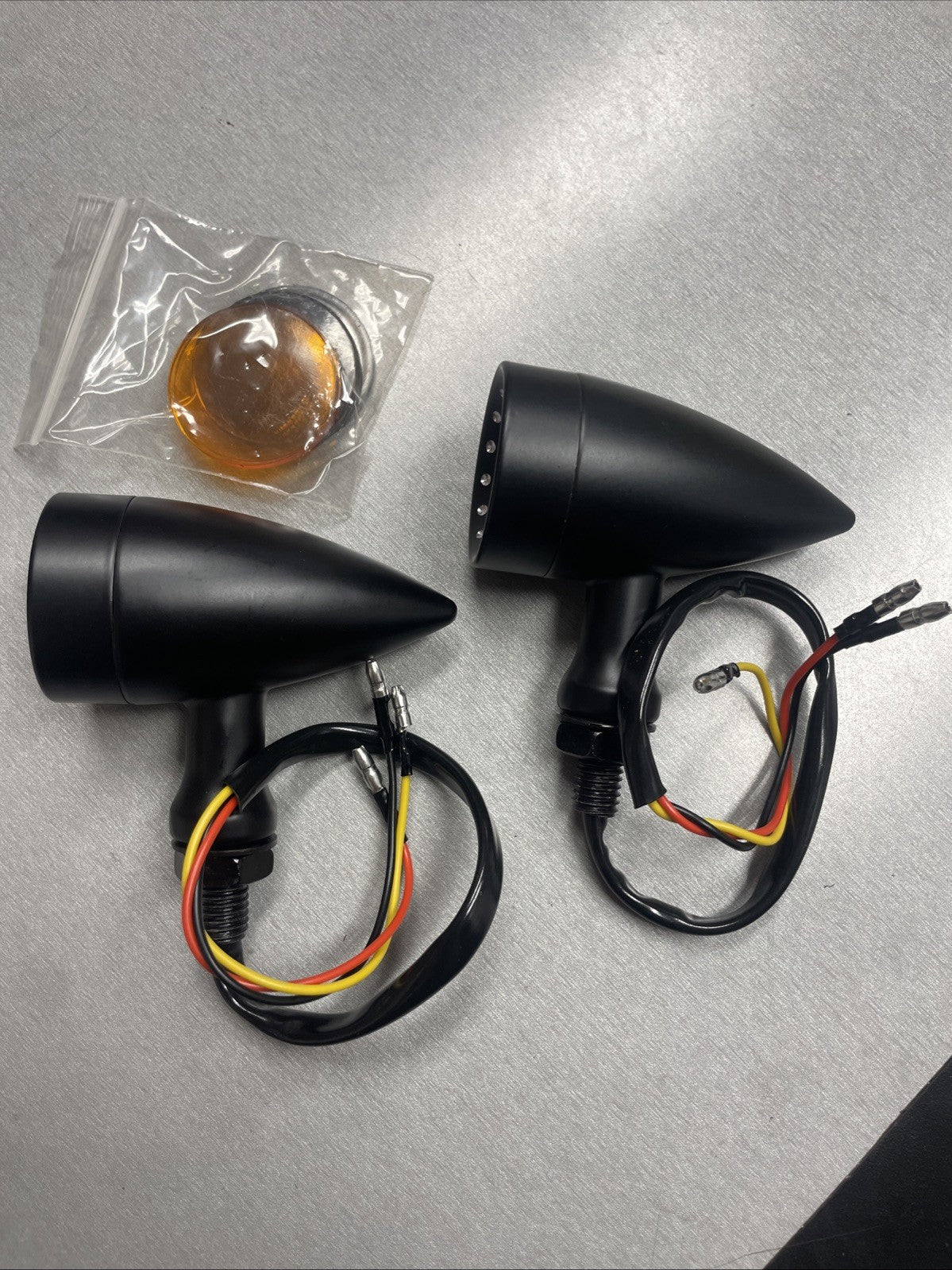 Motorcycle Bullet LED Turn Signal Indicator Light Lamp #0678