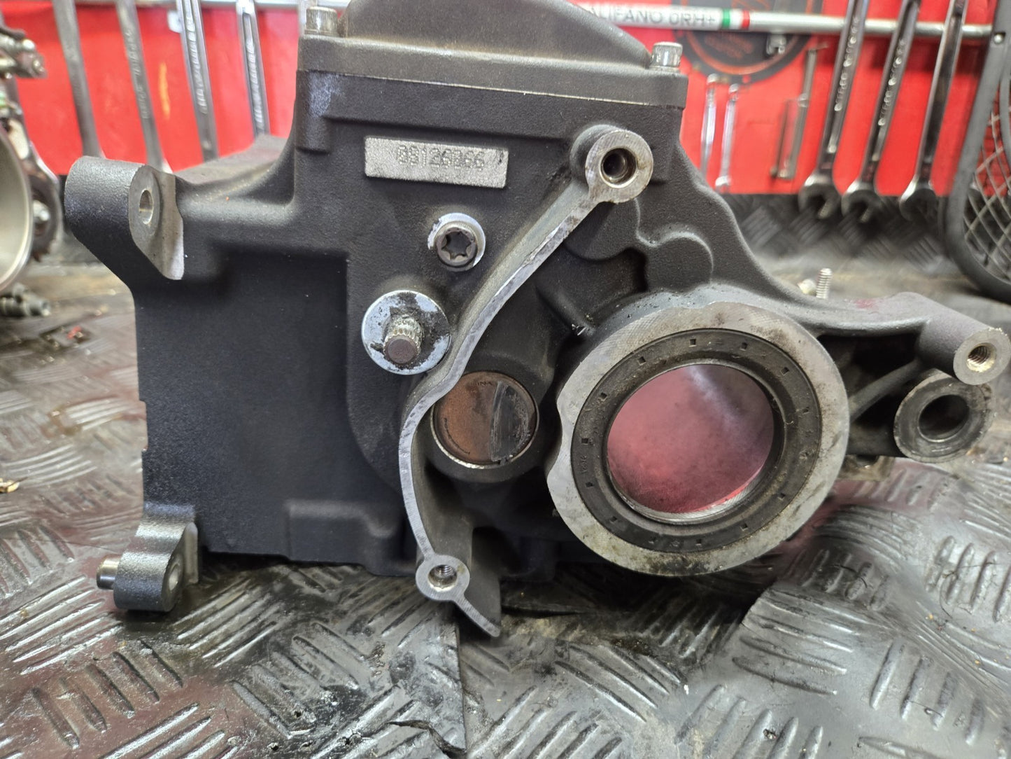 Harley Davidson Dyna 6 Speed Transmission Case Housing Used #0509