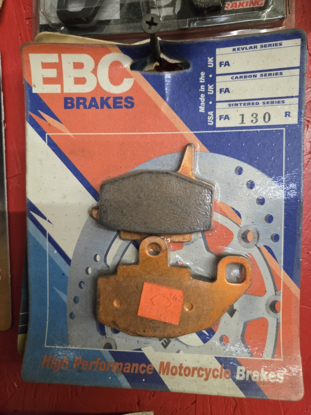 1 X EBC brake pads ducati honda kawasaki suzuki yamaha aprilia harley-davidson