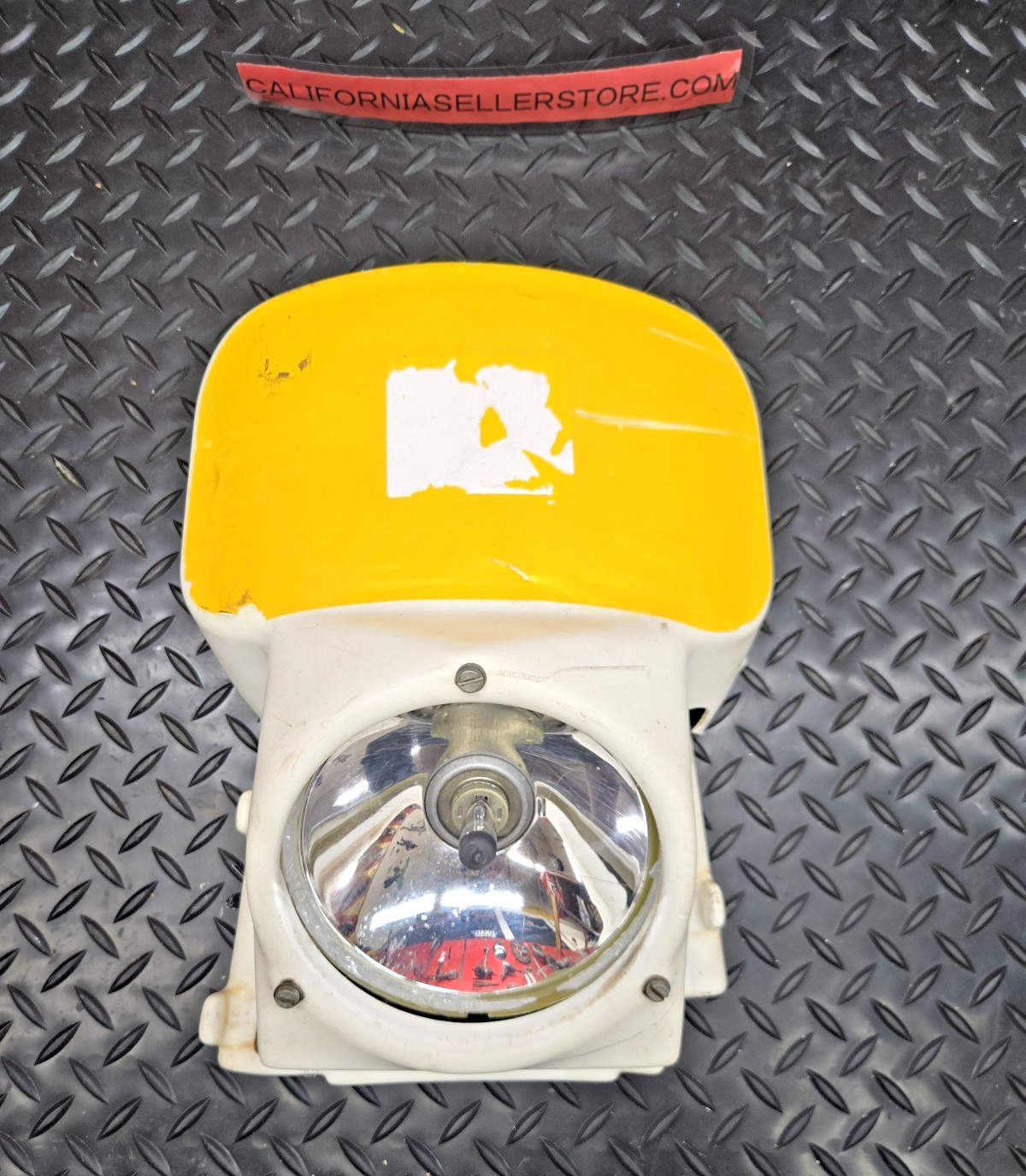 1987 Husqvarna TE510 OEM Head Light Shroud Mask Plastic NO GLASS #0783