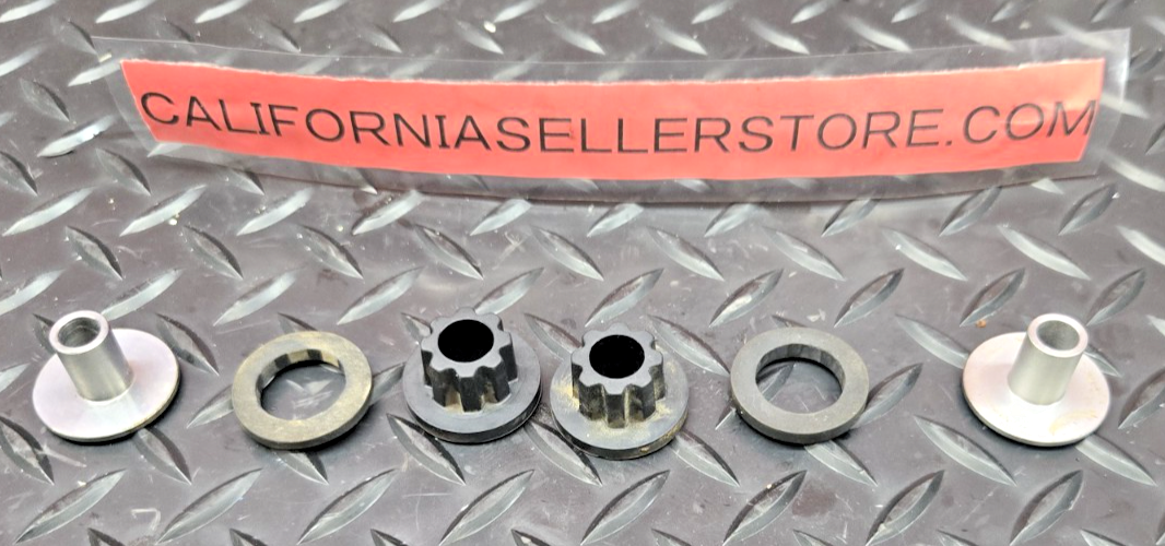 TRIUMPH BONNEVILLE THRUXTON 900 LEFT RIGHT MUFFLER EXHAUST PIPE GROMMET #0985