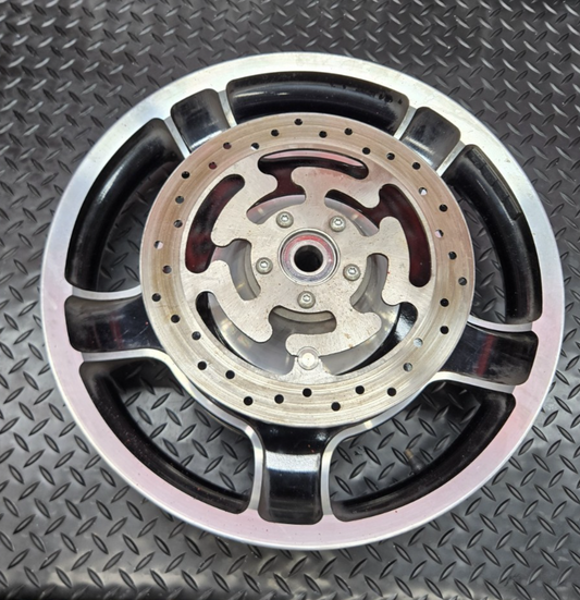Harley Davidson Street Glide FLHX OEM Front Wheel Straight with rotors #0522