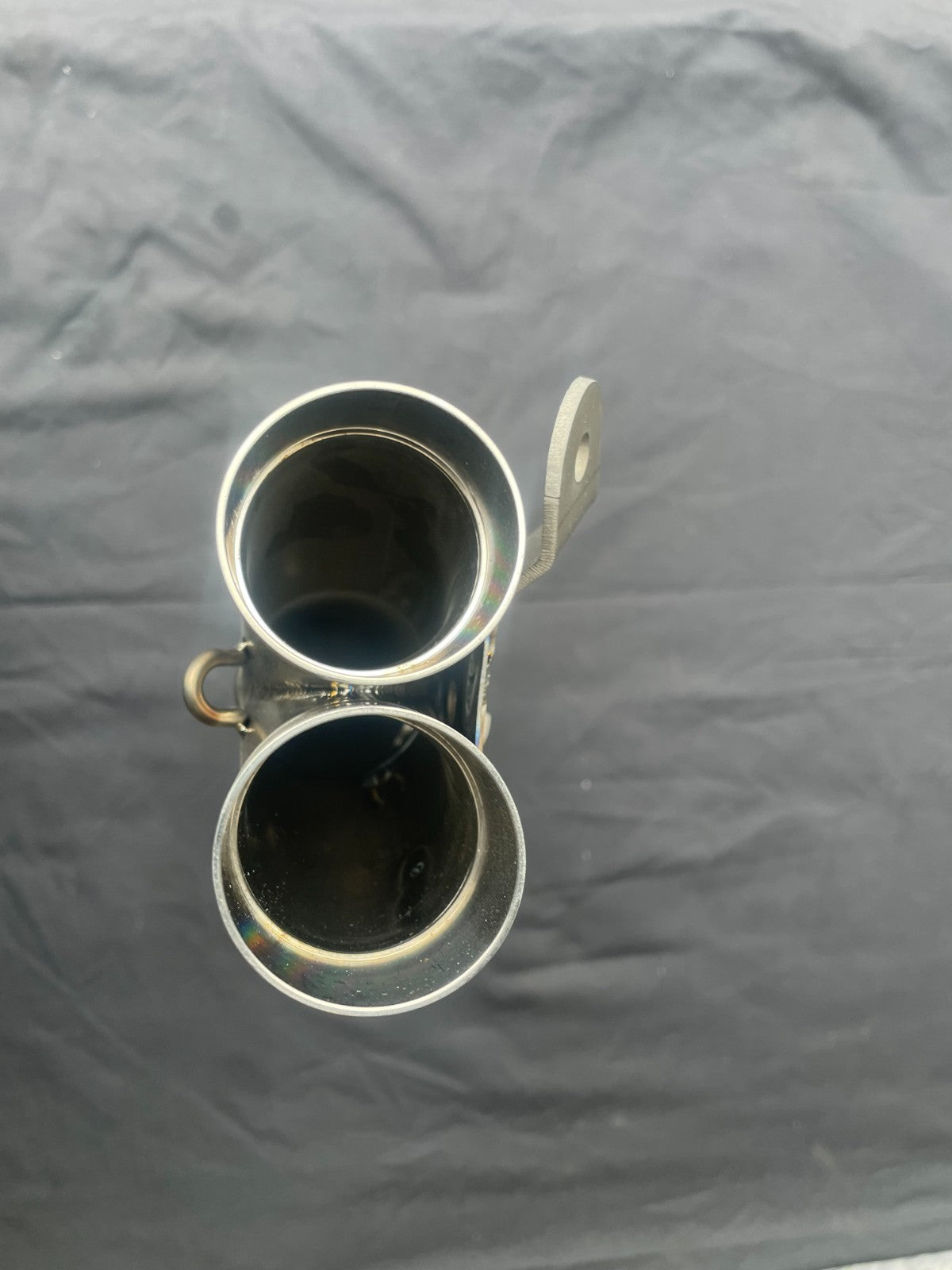 Kawasaki ZX10R Graves Exhaust Mid Pipe Titanium 2016-24 FIT ONLY GRAVES HEATERS