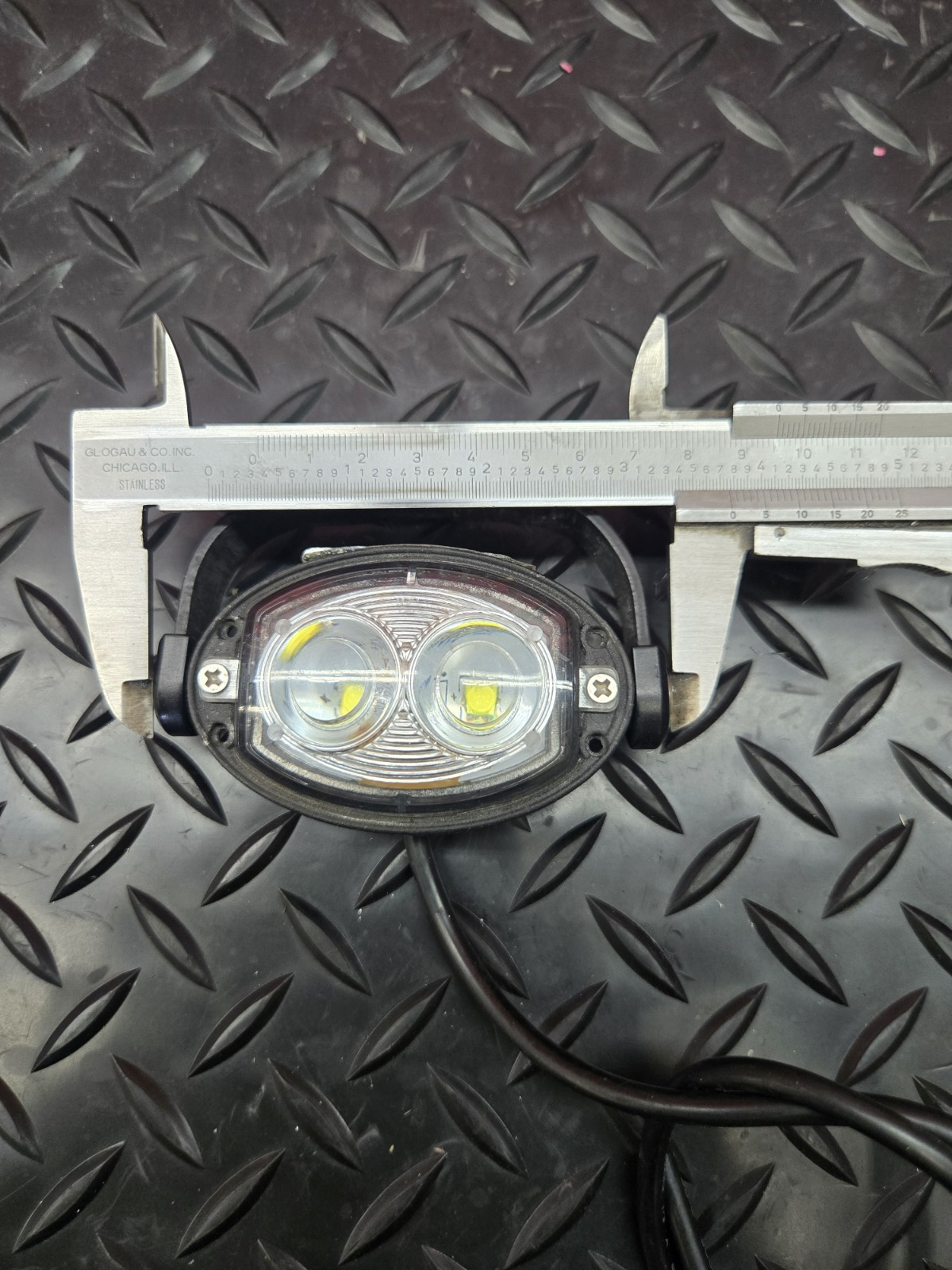 Ecco EW2021 FOG LIGHT LED Oval 12-24VDC #1076