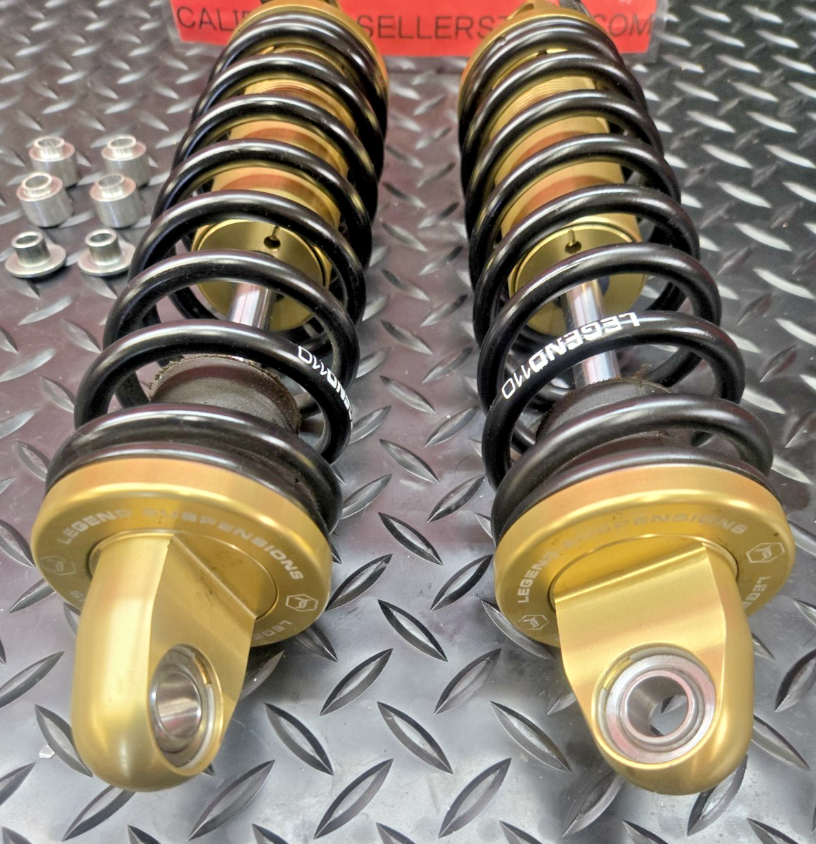 Legend 13" Revo-A Adjustable XL Gold Suspension HD Sportster 1310-1748  #0963