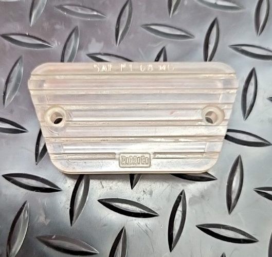 FORD MUSTANG OEM SAE PI 68 MG 1968 FRONT FENDER SIDE LIGHT COVER LH OR RH #0896