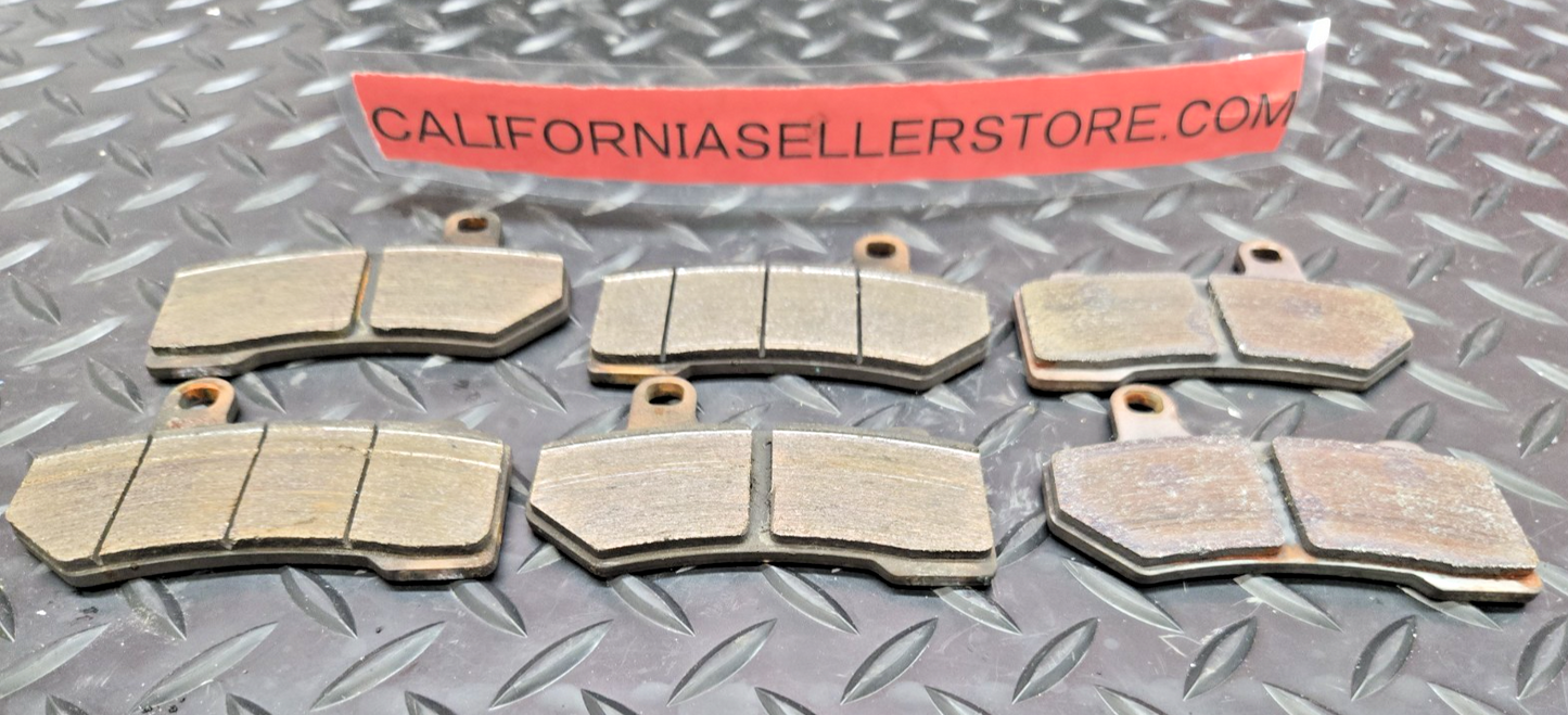 3 X EBC FA409HH Brakes Sintered Brake Pad FA409HH High Performance USED #0792