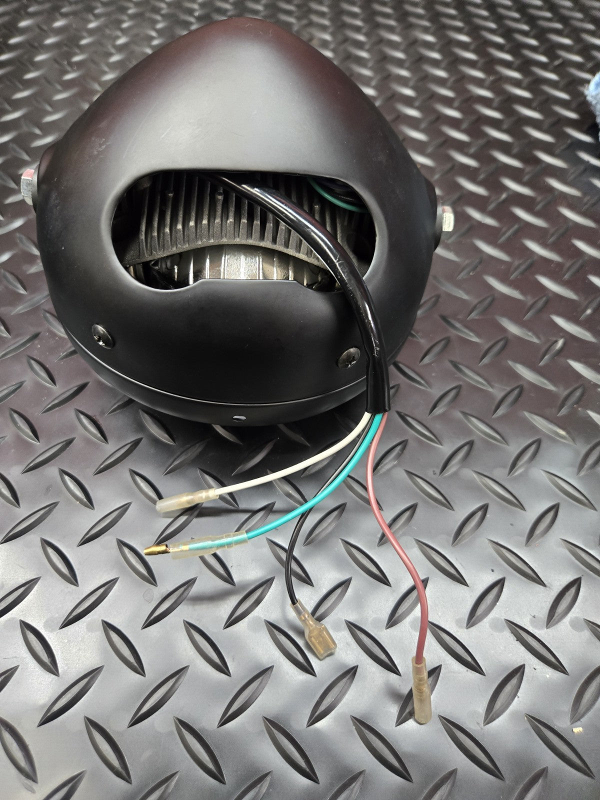 6" inch Motorcycle LED Round Headlight Hi/Lo HALO Headlamp Cafe Racer #0517