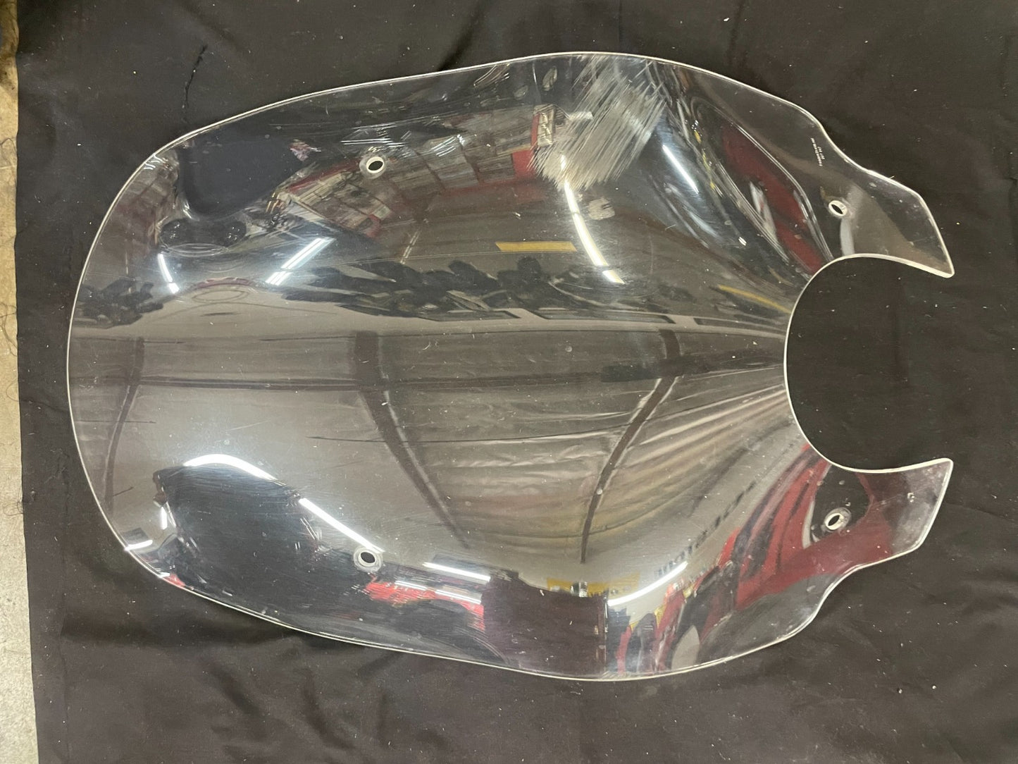 Universal Windscreen Wind Shield Deflector Cruiser NO HARDWARE