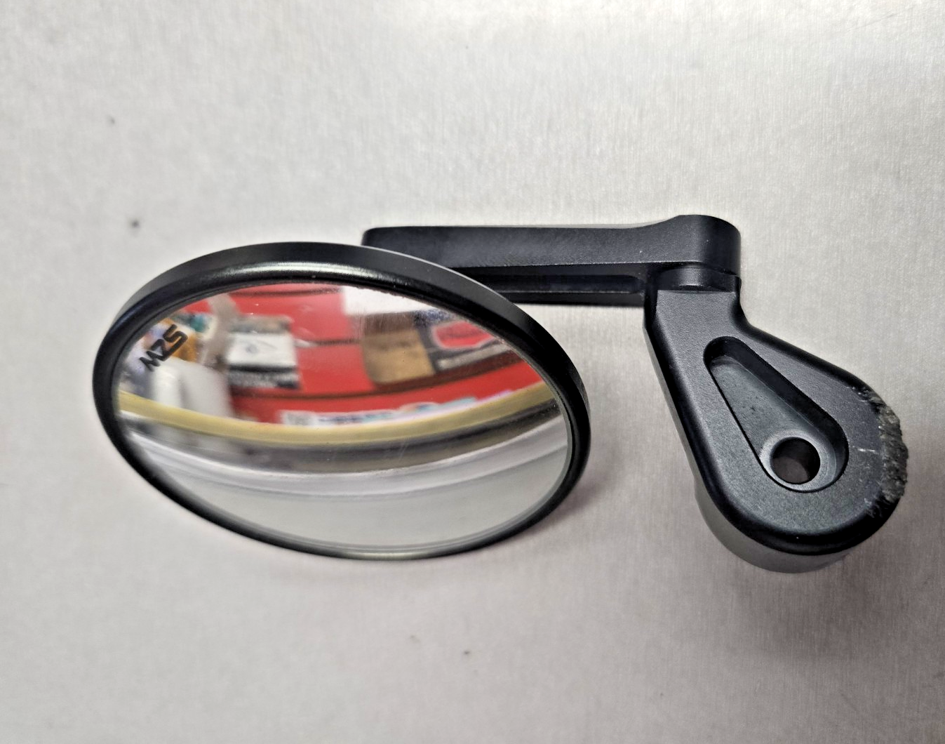 MZS Side Mirror 3" View Rear Mirrors Round Black #0674