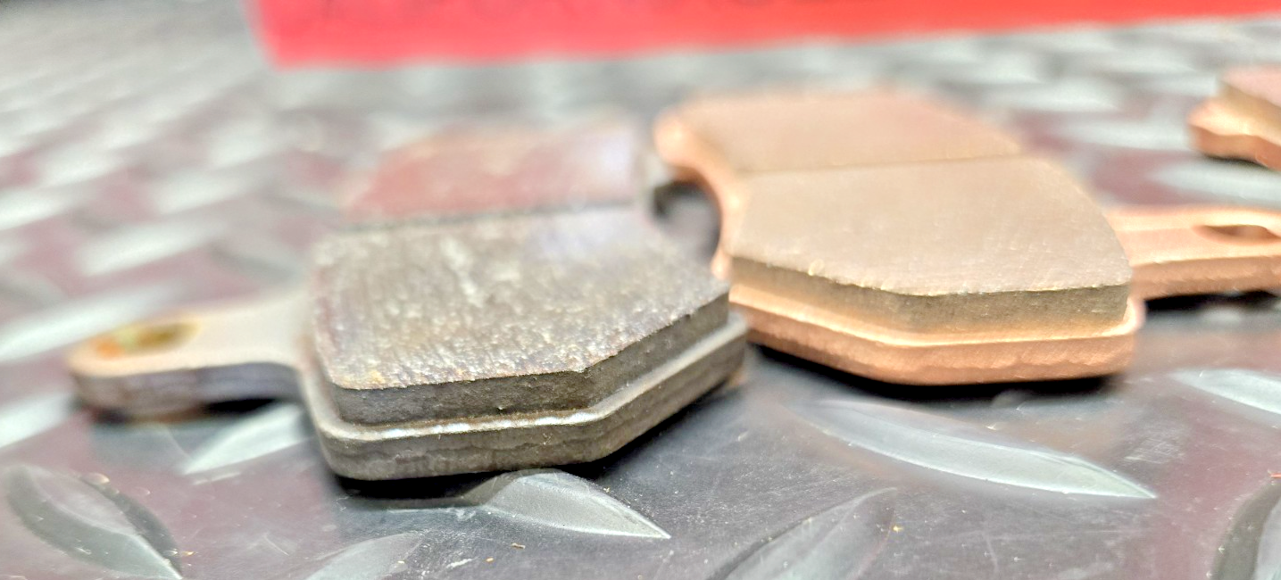 3 X EBC FA409HH Brakes Sintered Brake Pad FA409HH High Performance USED #0792
