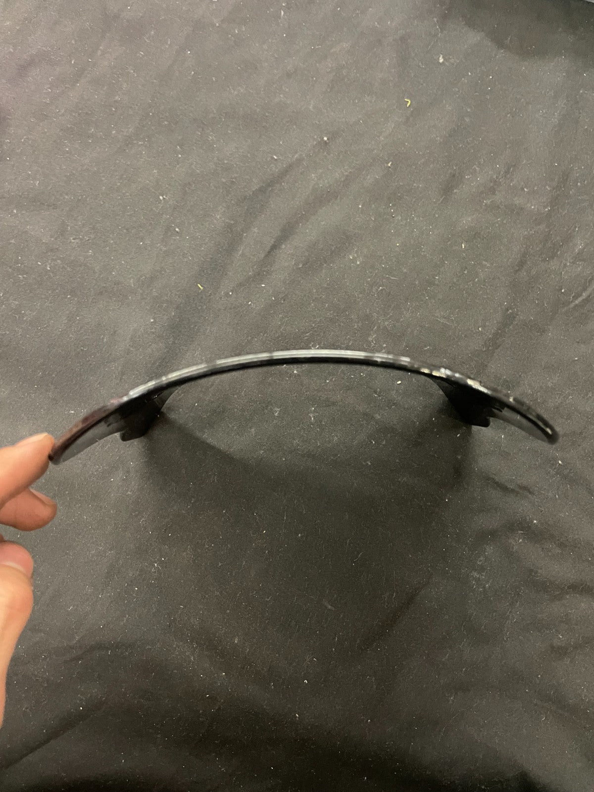 Small Universal Windshield Motorcycle Wind Deflector Windscreen CAFE RACER #0119