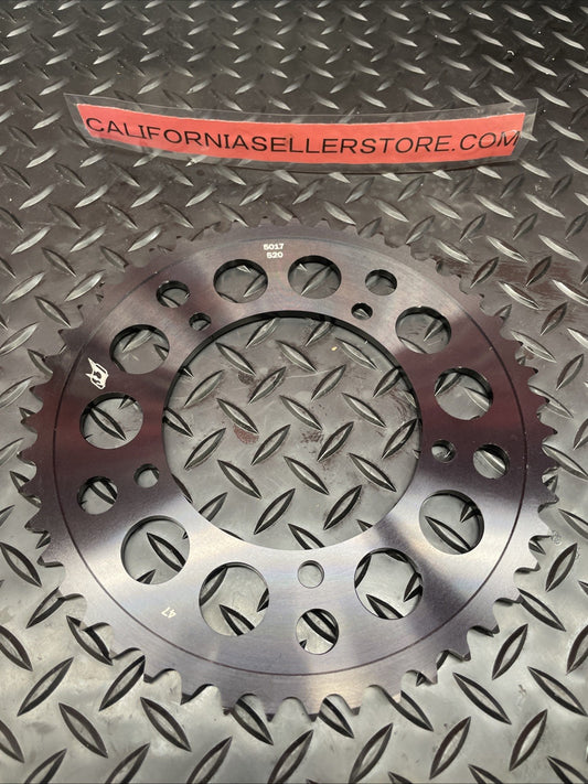 Suzuki 600 01’ DRIVEN RACING Aluminum Rear Sprocket 5017-520-47T  #0810