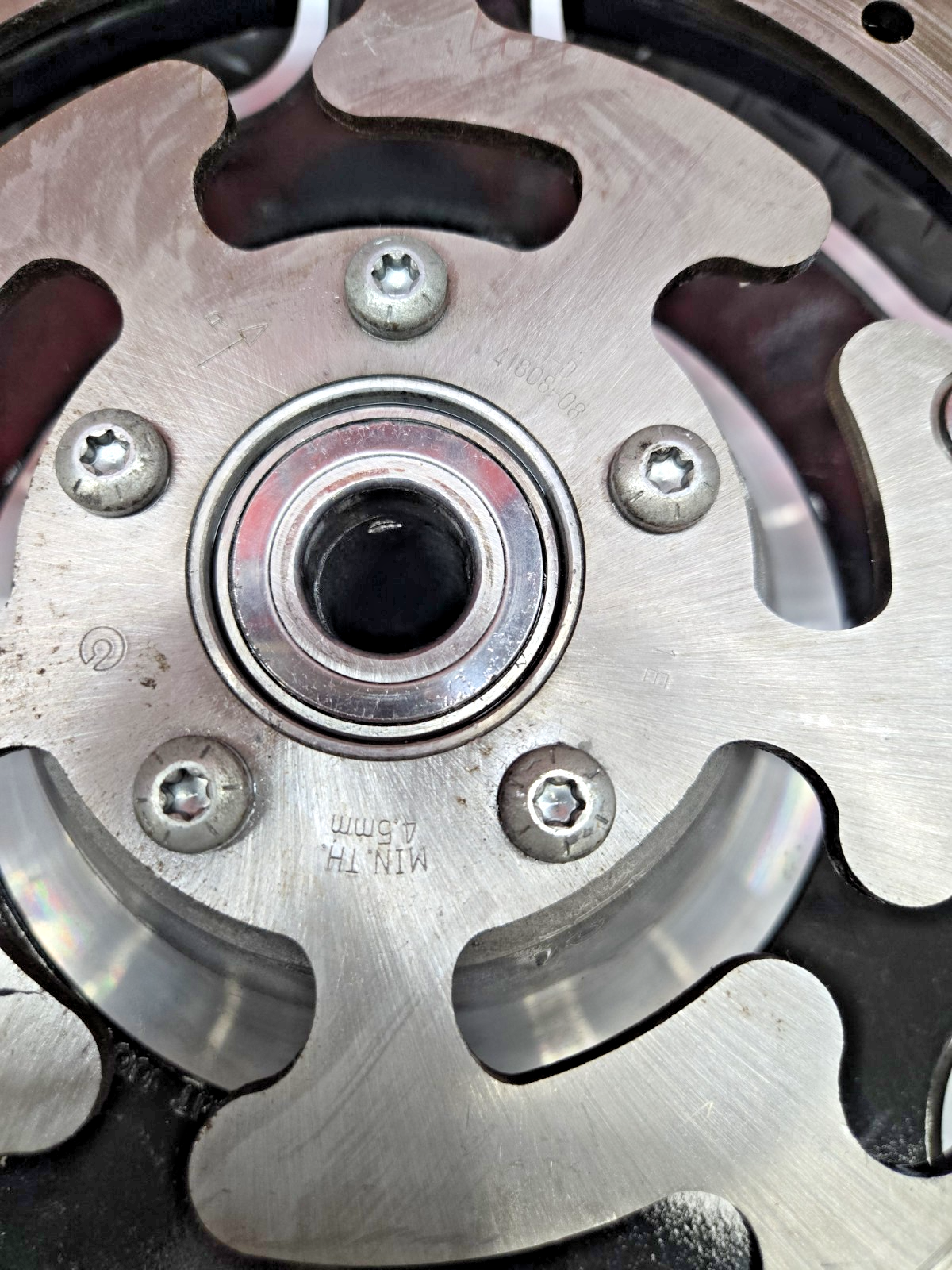 Harley Davidson Street Glide FLHX OEM Front Wheel Straight with rotors #0522
