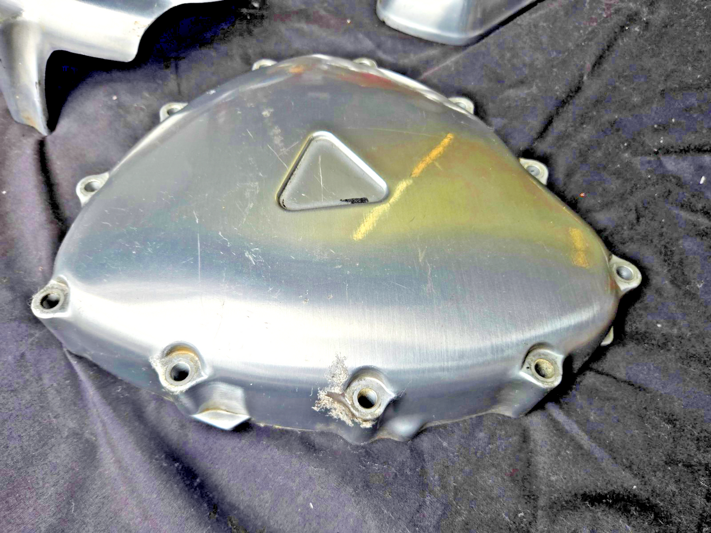OEM 01-08 Triumph Bonneville T100 SE STATOR COVER CLUTCH COVER VALVE COVER #0353