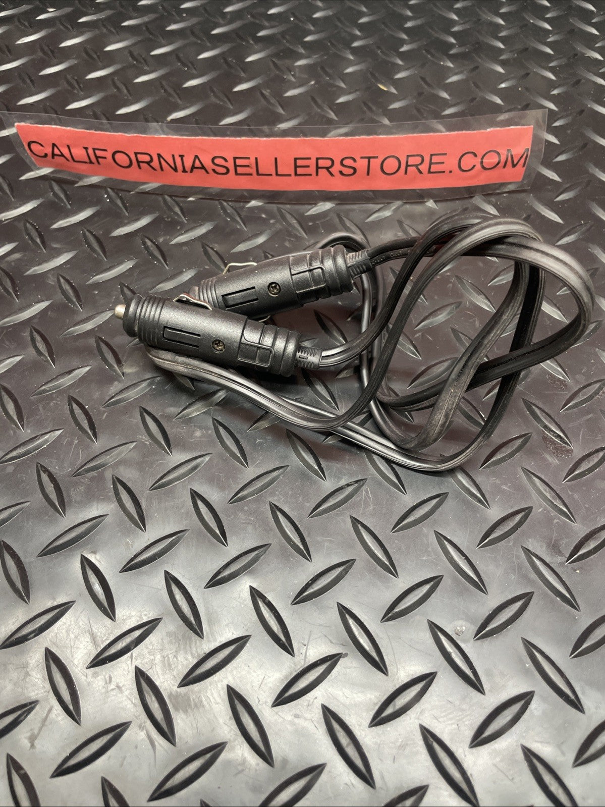 Cigarette Lighter Extension Cable Wire Harness Male to Male 16 AWG 4ft  #0900