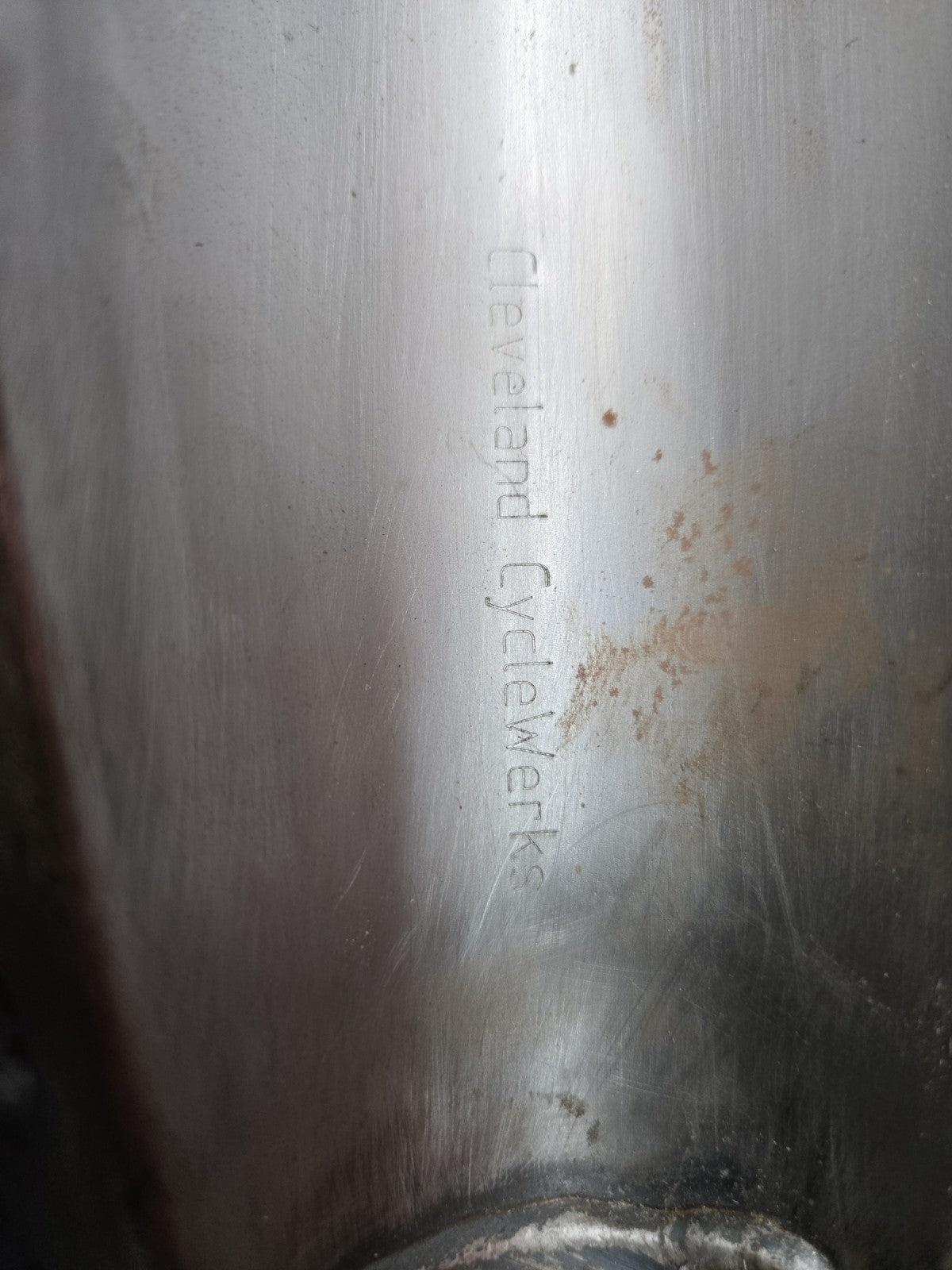 CAFE RACER ANK CHOPPER Cleveland Cyclewerks BULLET Gas Tank PATINA NOS #0998