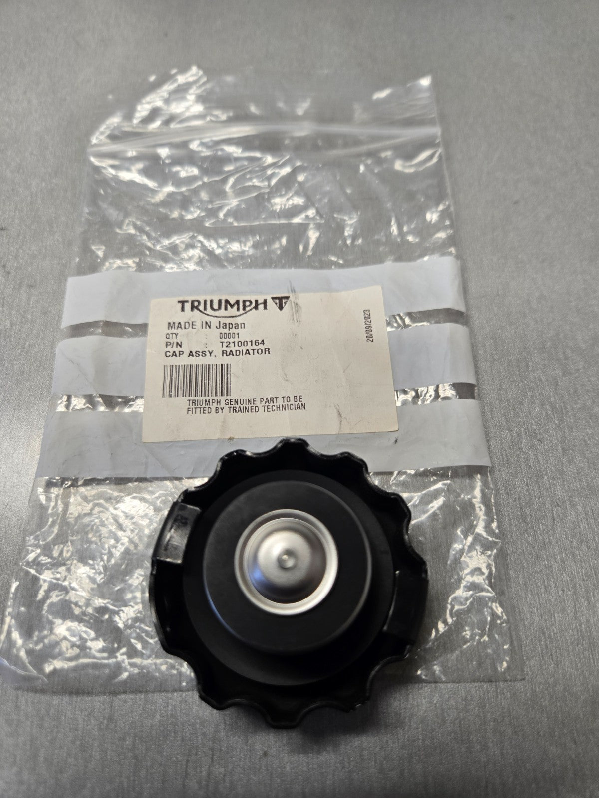 Triumph Street Triple 675 2008 2011 Original Radiator Cap T2100164 #0064