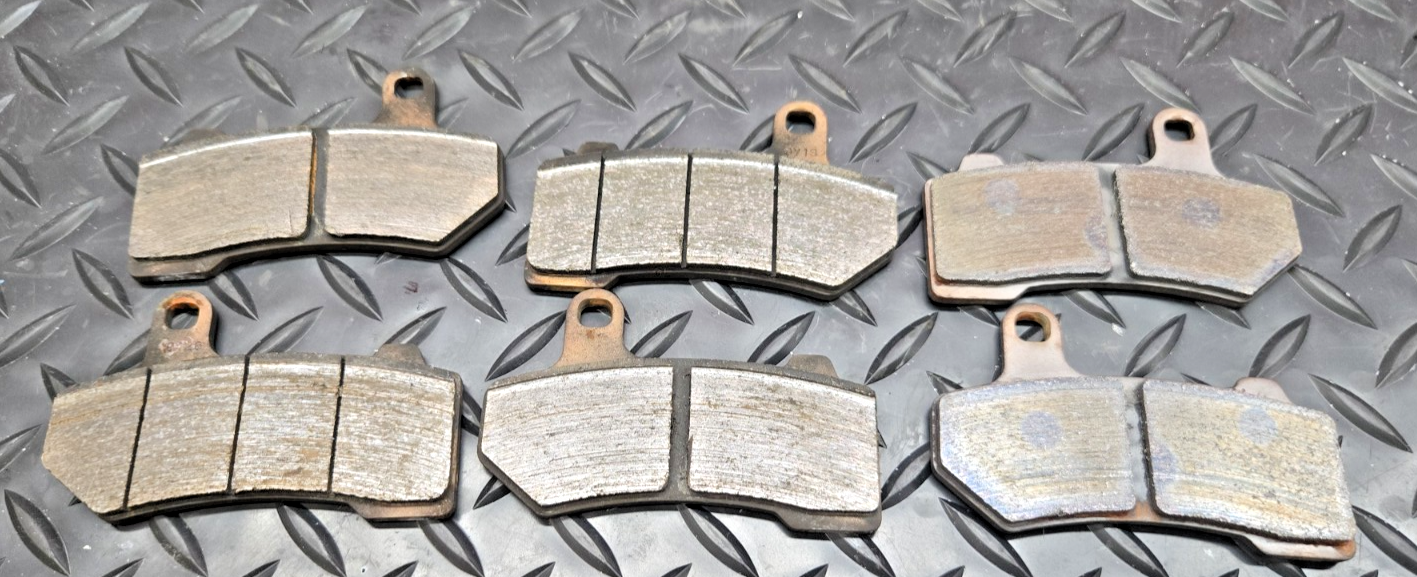 3 X EBC FA409HH Brakes Sintered Brake Pad FA409HH High Performance USED #0792