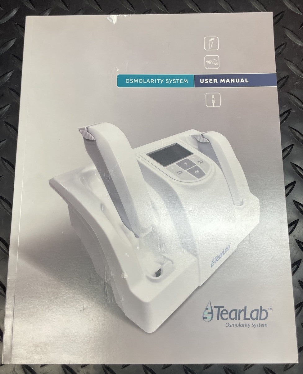 Tearlab Osmolarity System 200000REV A  Reader + Pens + Electronic Cards #1276