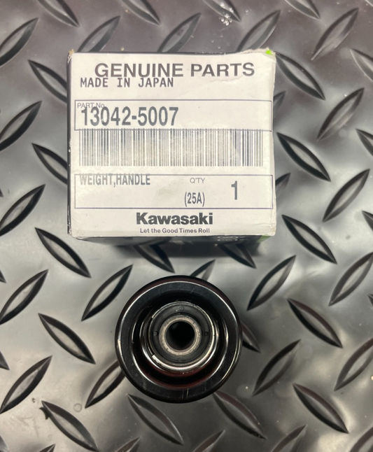 OEM Kawasaki Genuine Weight Handle Bar End - 13042-5007  #0432